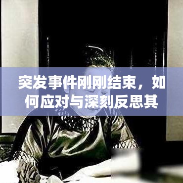 突发事件刚刚结束，如何应对与深刻反思其教训