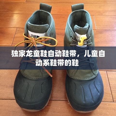 独家龙童鞋自动鞋带，儿童自动系鞋带的鞋 