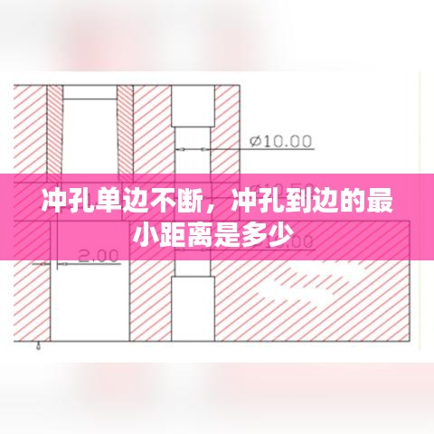 冲孔单边不断，冲孔到边的最小距离是多少 