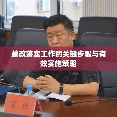 整改落实工作的关键步骤与有效实施策略
