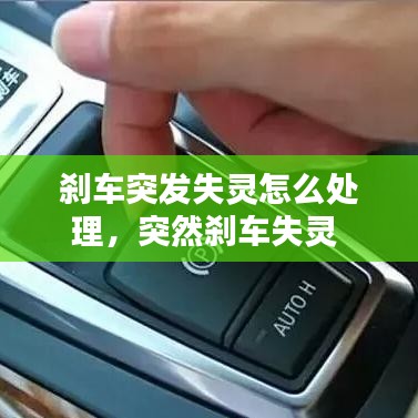 刹车突发失灵怎么处理,突然刹车失灵