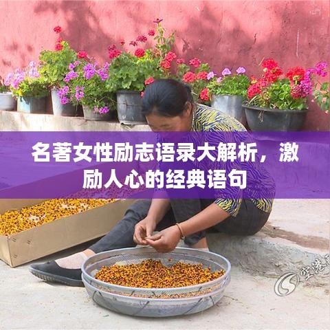 名著女性励志语录大解析，激励人心的经典语句