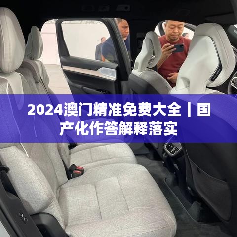 2024澳门精准免费大全｜国产化作答解释落实