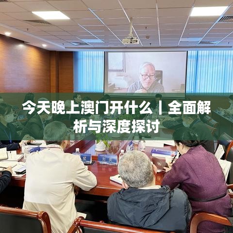 今天晚上澳门开什么｜全面解析与深度探讨