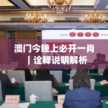 澳门今晚上必开一肖|诠释说明解析