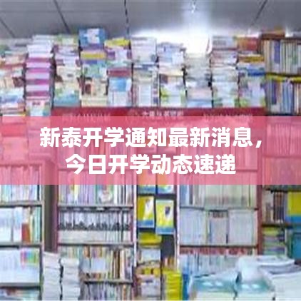 新泰开学通知最新消息，今日开学动态速递