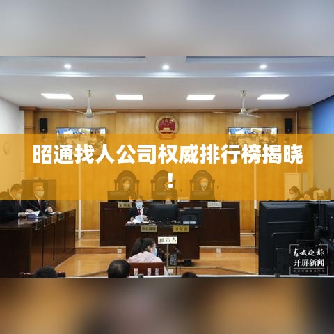 昭通找人公司权威排行榜揭晓！