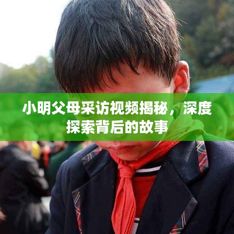 小明父母采访视频揭秘,深度探索背后的故事