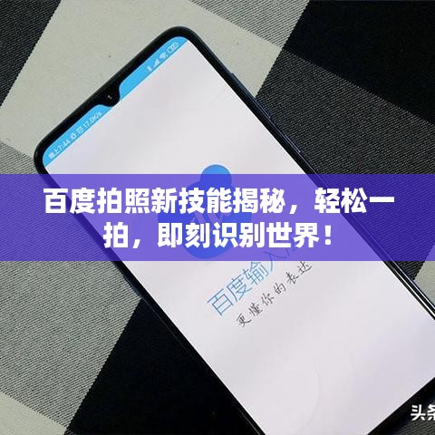 百度拍照新技能揭秘,轻松一拍,即刻识别世界!