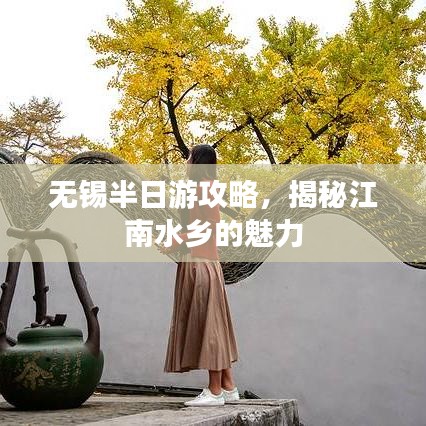 无锡半日游攻略,揭秘江南水乡的魅力