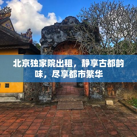 北京独家院出租,静享古都韵味,尽享都市繁华