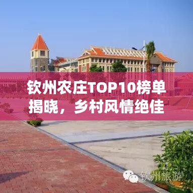 钦州农庄TOP10榜单揭晓,乡村风情绝佳体验