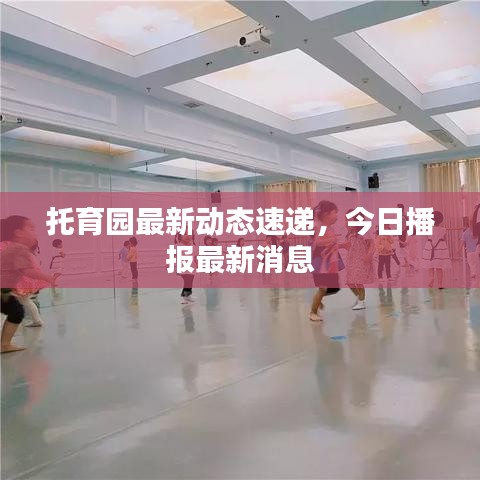 托育园最新动态速递,今日播报最新消息