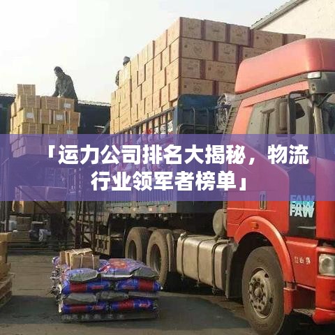 「运力公司排名大揭秘,物流行业领军者榜单」
