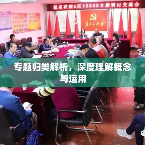 专题归类解析，深度理解概念与运用