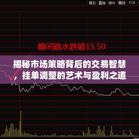 揭秘市场策略背后的交易智慧，挂单调整的艺术与盈利之道