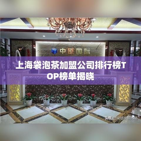 上海袋泡茶加盟公司排行榜TOP榜单揭晓