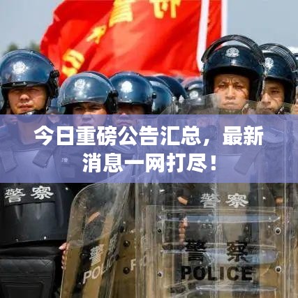 今日重磅公告汇总,最新消息一网打尽!