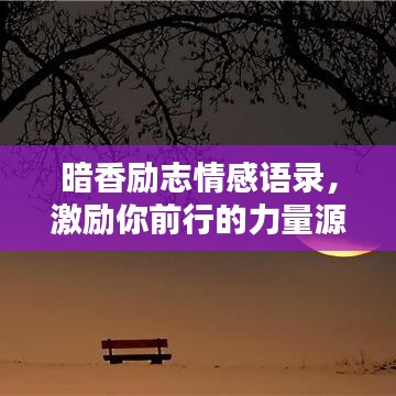 暗香励志情感语录,激励你前行的力量源泉